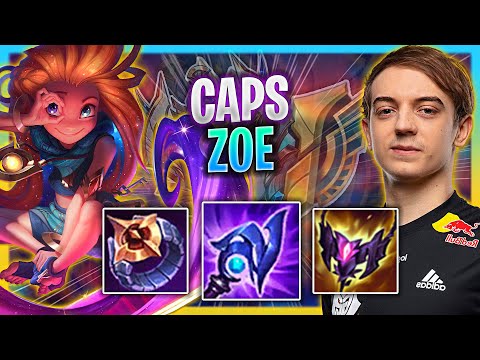 CAPS IS A BEAST WITH ZOE! | G2 Caps Plays Zoe Mid vs Akshan! | Season 2023