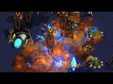 OFFRACING! LARVA! 🇰🇷 (Z) v LIGHT! 🇰🇷 (P) on Medusa - StarCraft - Brood War