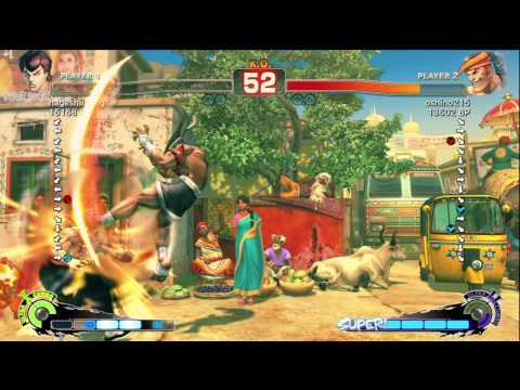 hageshii jeng [Fei] vs Oshino215 [Adon] SSF4 Japanese Online Ranked Matches - TRUE-HD