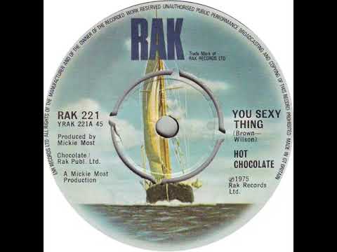 UK New Entry 1975 (276) Hot Chocolate - You Sexy Thing
