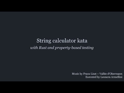 String Calculator with Rust & property-based testing