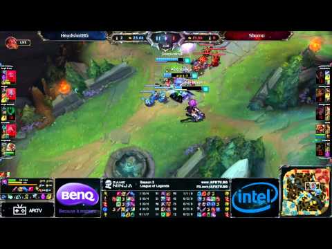 Game Ninja LoL #2 - HEADSHOTBG vs Sborno