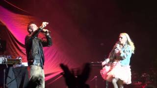 Colette Carr Ft. Frankmusic No I.D Live Montreal Centre Bell 2011 HD 1080P