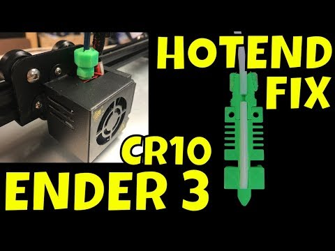 Creality Ender 3, CR-10 - Hotend PTFE Fix
