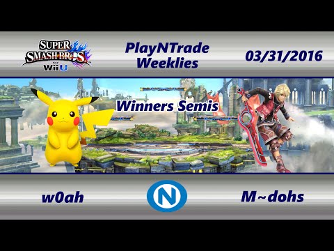 PNT 03/31/16 - w0ah (Pikachu) vs M~dohs (Shulk) - Winners Semis - Smash 4