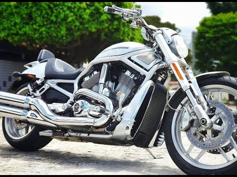 VROD  STOCK  EXHAUST -  COLD START