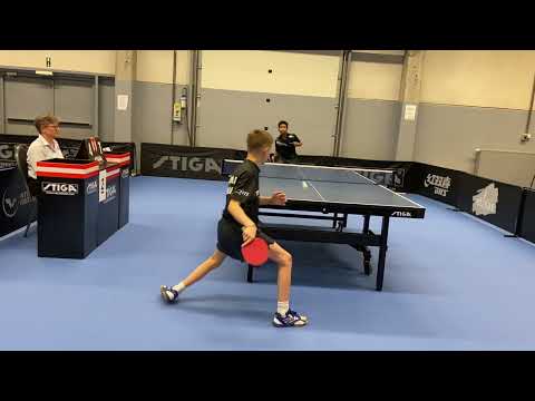 Stiga Masters Minimes 2022 - QF - Tessier Noah - Alex Pop - Part 1