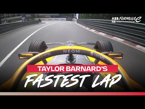 Taylor Barnard Sets Formula E's Fastest Lap in Monaco 🇲🇨  | 2025 Monaco E-Prix