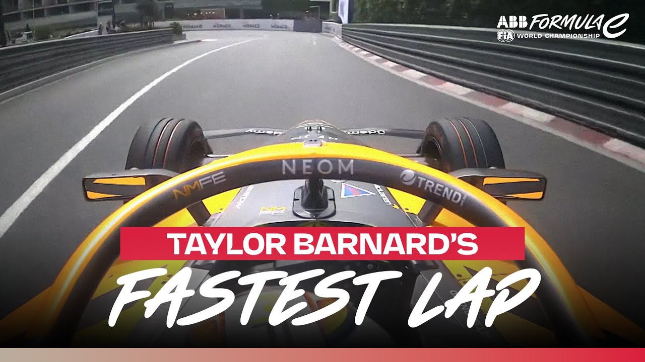 Taylor Barnard Sets Formula E's Fastest Lap in Monaco 🇲🇨  | 2025 Monaco E-Prix