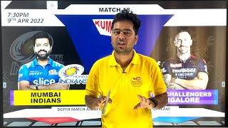 MI vs RCB Dream11, RCB VS MI  Dream11, Mumbai vs banglore  Dream11: Stats, Preview and Analysis