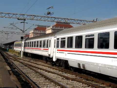 Express 415 "Alpine Pearles" Zürich - Beograd hauled by HŽ1142 at Zagreb GK