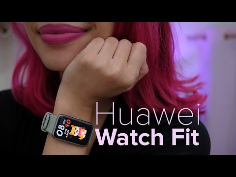 Huawei Watch Fit unboxing + smartwatch tour (BIG SCREEN YASSS!)