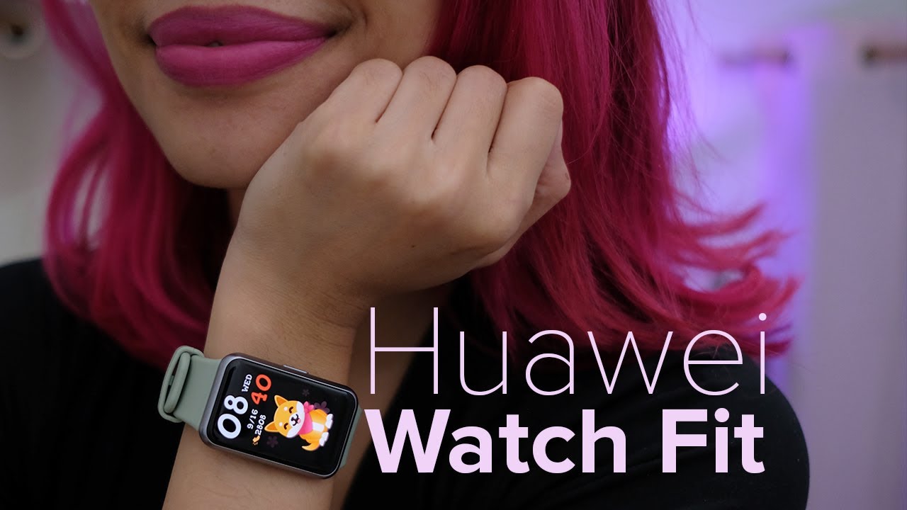 Huawei Watch Fit unboxing + smartwatch tour (BIG SCREEN YASSS!)