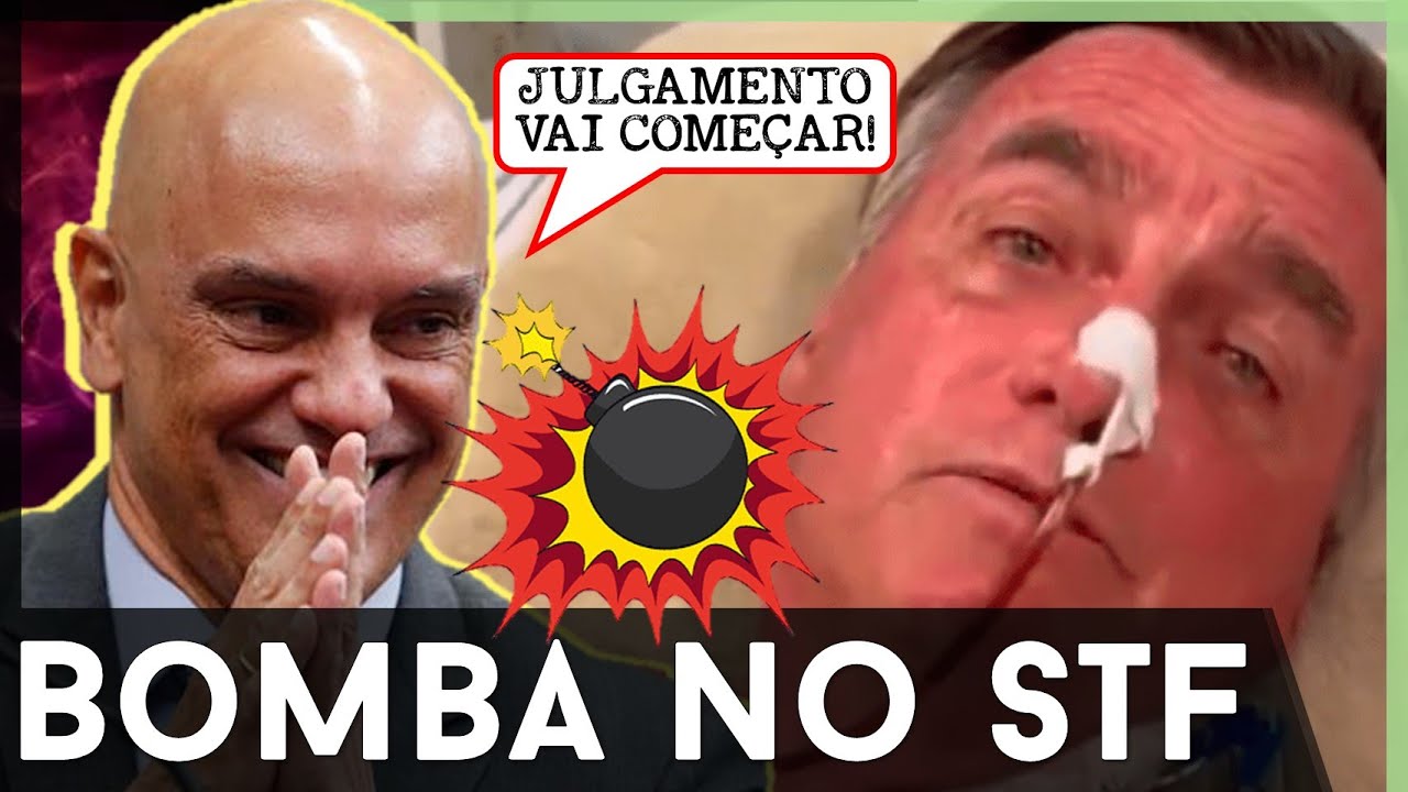 💣BOMBA PRA BOLSONARO! STF começa julgamento fatal