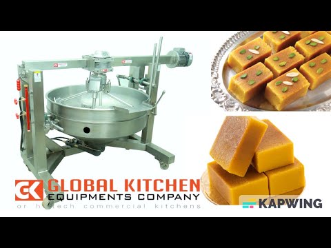 Mysorpak /Hawa /Khoya/Mawa/Kaju Kattlli Making Machine