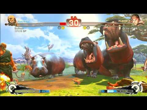 SSF4 Rank Match  Bullcat (GK)  vs  kisaran (RY)