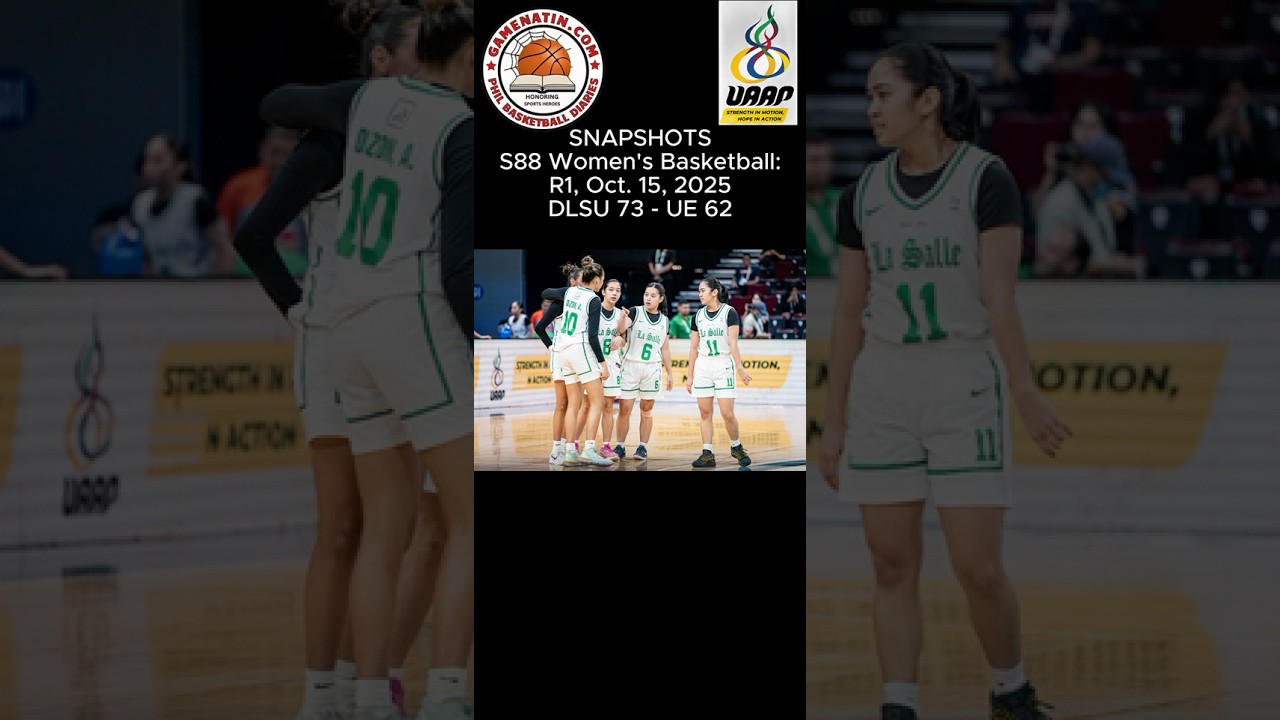 Snapshots: Women's Basketball - DLSU 73 - UE 62