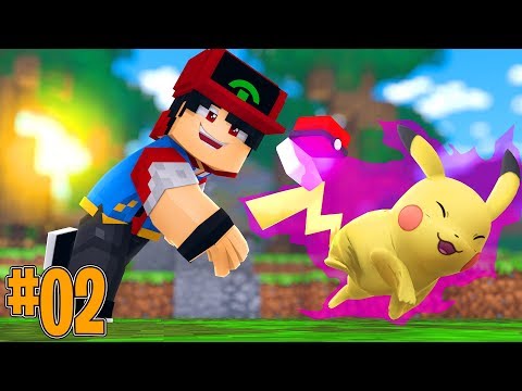 Minecraft: CAPTUREI MEU PRIMEIRO POKEMON! - PIXELMON Ep.02 ‹‹ P3DRU ››