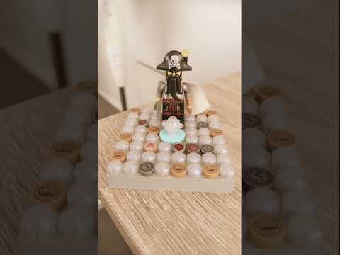 Lego Pirate Fantasy MOC: Treasure of the Spiked Crystal 🏴‍☠️ ☠️ 🦜 💎