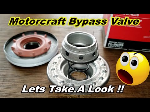 Motorcraft Oil Filter Bypass Valve Dissection / Motorcraft FL-500S Oil Filter