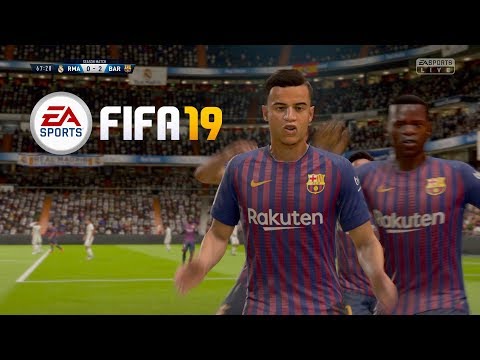 FIFA 19 ROAD TO DIVISION 1 PART 17 - BARCELONA VS REAL MADRID - FIFA 19 Online Seasons Gameplay