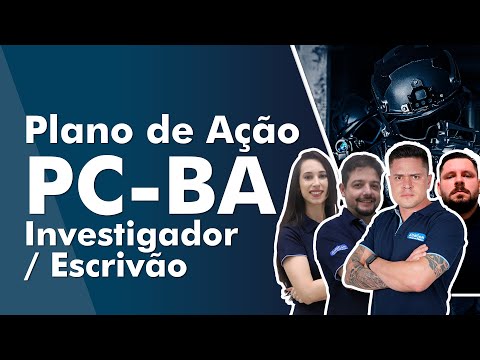 Plano de Ação PC BA - Investigador  e Escrivão - AlfaCon