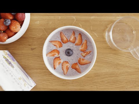 Jak připravit Borůvkovou kaši Kendamil