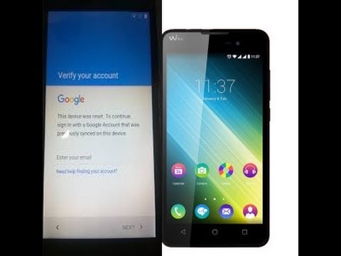 Bypass Remove Google Acount Lock Frp On Wiko rainbow