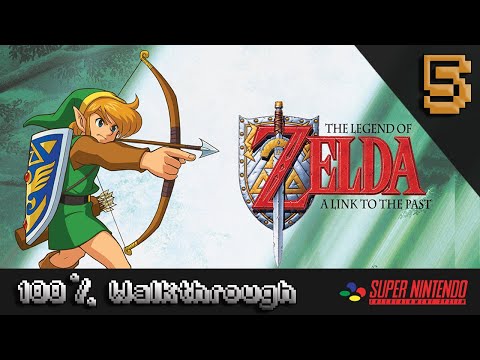 The Legend Of Zelda: A Link To The Past - 100% Walkthrough Part 5 (100% Guide, 100% Completion)