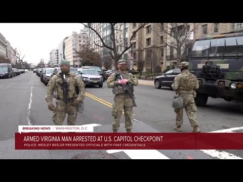 Virginia man arrested near Capitol with gun, 500 rounds of ammo