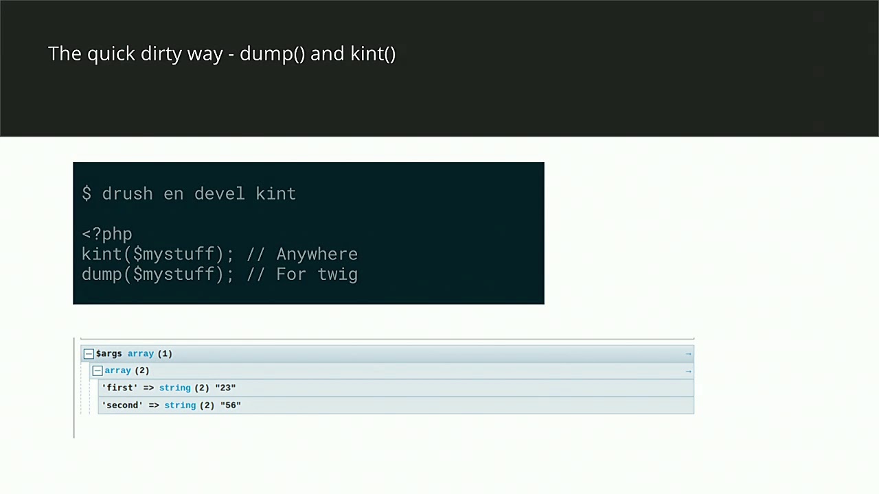 DrupalCon Vienna 2017: PHP debugging and more, a practical guide