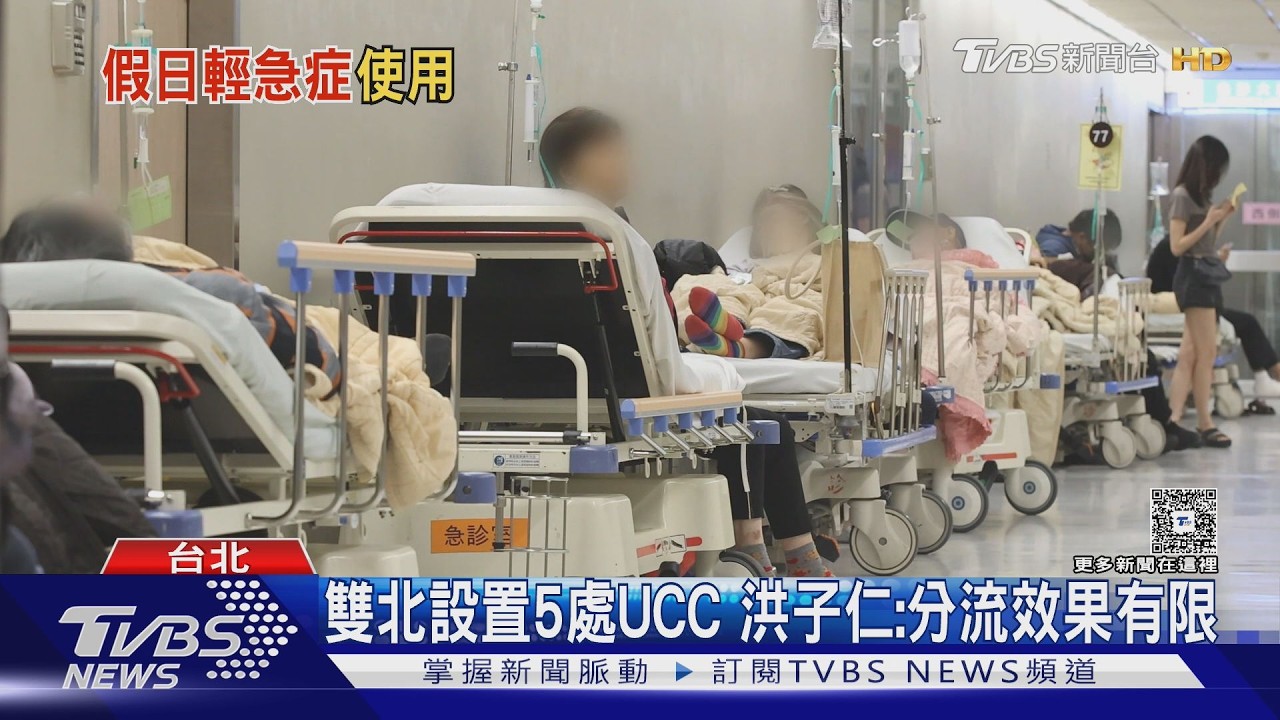 影音／UCC假日專看輕急症  但分流效果有限 醫師點關鍵原因