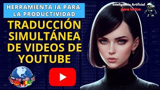 📱💻TUTORIAL para usar Speak Subtitles for YouTube, extensión IA 🤖