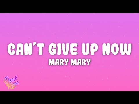 Can't Give Up Now