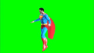 Green Screen Superman video effects