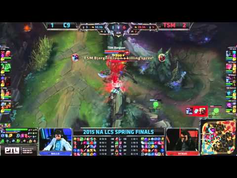 TSM Bjergsen - Cho'Gath Assassination (TSM v C9 NA LCS Spring Split Finals)