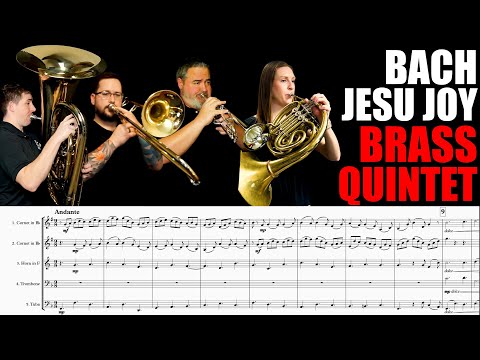 PERFECTION!!!💎👌 Bach "Jesu Joy of Man's Desiring" Brass Quintet