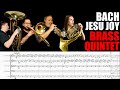 PERFECTION!!!💎👌 Bach "Jesu Joy of Man's Desiring" Brass Quintet