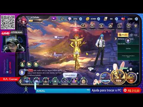 BORA TERMINAR MANGÁ DO SHION - GANHEI MEUS PONTOS NO JAMIEL E VCS? - SAINT SEIYA AWAKENING