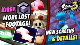 Even More Cancelled GameCube Kirby Footage Found + New Splatoon 3 Story Mode Details!