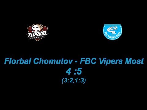 Liga starších žáků 3.kolo - Florbal Chomutov B - FBC Vipers Most 4:5