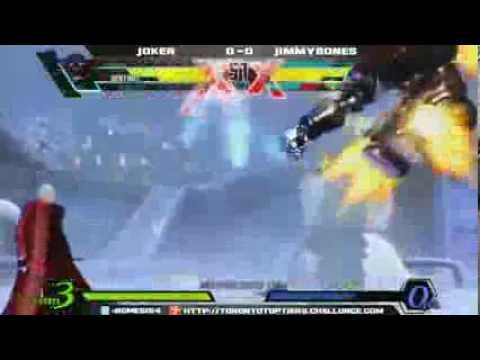 Nemesis 4 /  UMVC3 WINNERS FINALS -  JimmyBones vs Joker