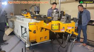 Máy uốn ống tự động thủy lực 3-5 trục ironwood