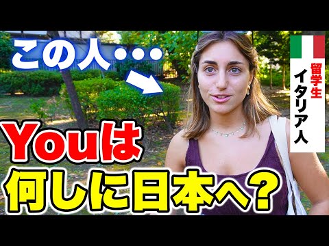 国際教養学科 外国人に日本の印象や日本に来た理由を聞いてみた！｜外国人観光客にインタビュー｜YOUは何しに日本へ
