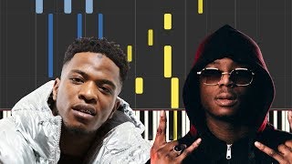 Ninho - Maman ne le sait pas ft. Niska (Piano Tutorial/Paroles)