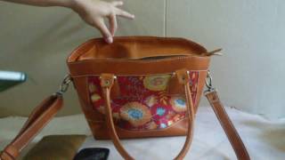 preview picture of video 'Tas Wanita Kulit Asli Model Jasmine Tote Batik - TKPLeather'