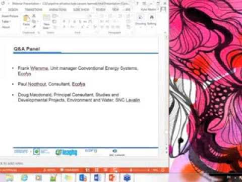 Webinar: CO2 pipeline infrastructure lessons learned