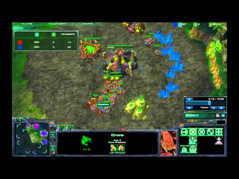 Starcraft 2 ZvZ LagTTJEcho vs MasterAsia