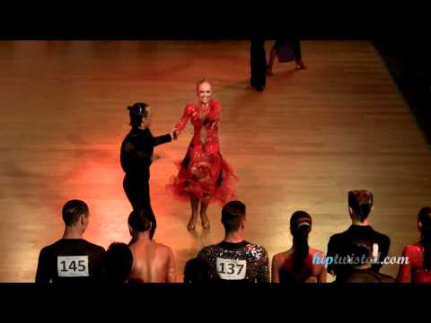 Salvatore Bellavita - Natalia Poliakova, Brno Open 2012, WDSF int open latin, 2. round - jive