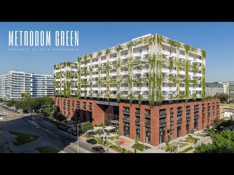 Budapest új zöld lakóparkja - Metrodom Green